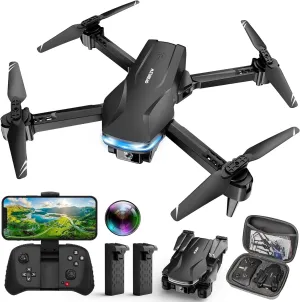 1080P HD FPV Foldable Drone: Perfect for Beginners and Kids