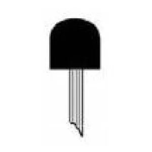 1/2" x 1/2" Mounted Points PT-60P Pink B Shaped