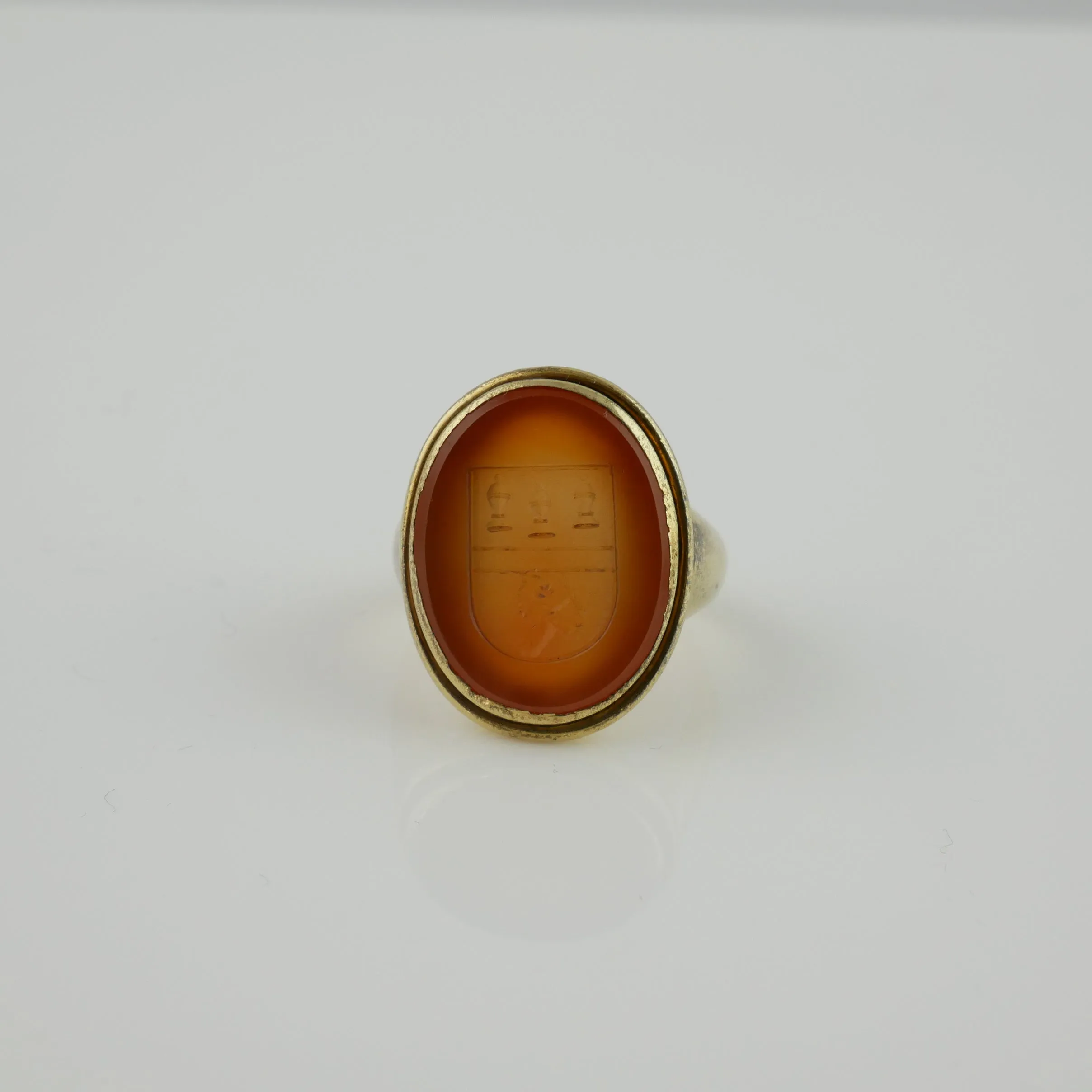 1850's DUTCH CARNELIAN HEIRLOOM INTAGLIO