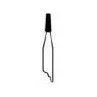 3/32" x 1/4" Mounted Points PT-60P White B Shaped
