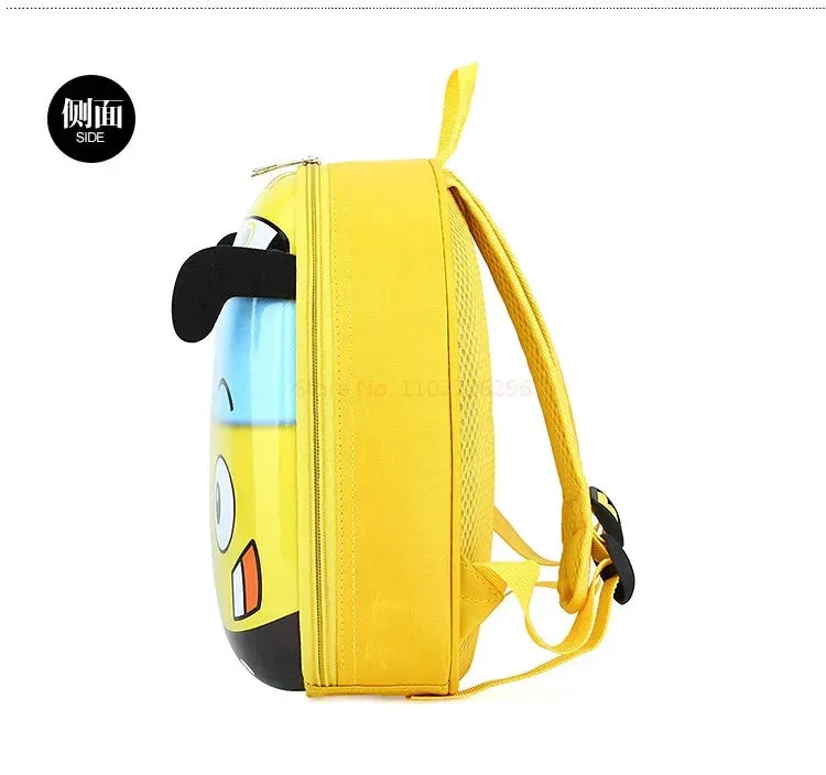 3D Cartoon Bus School Bag for Kids Girls/Boys