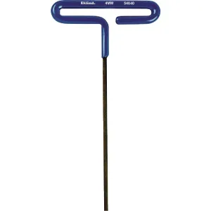 54640 Eklind Cush Grip T Shaped Hex Key,4mm-6" Arm