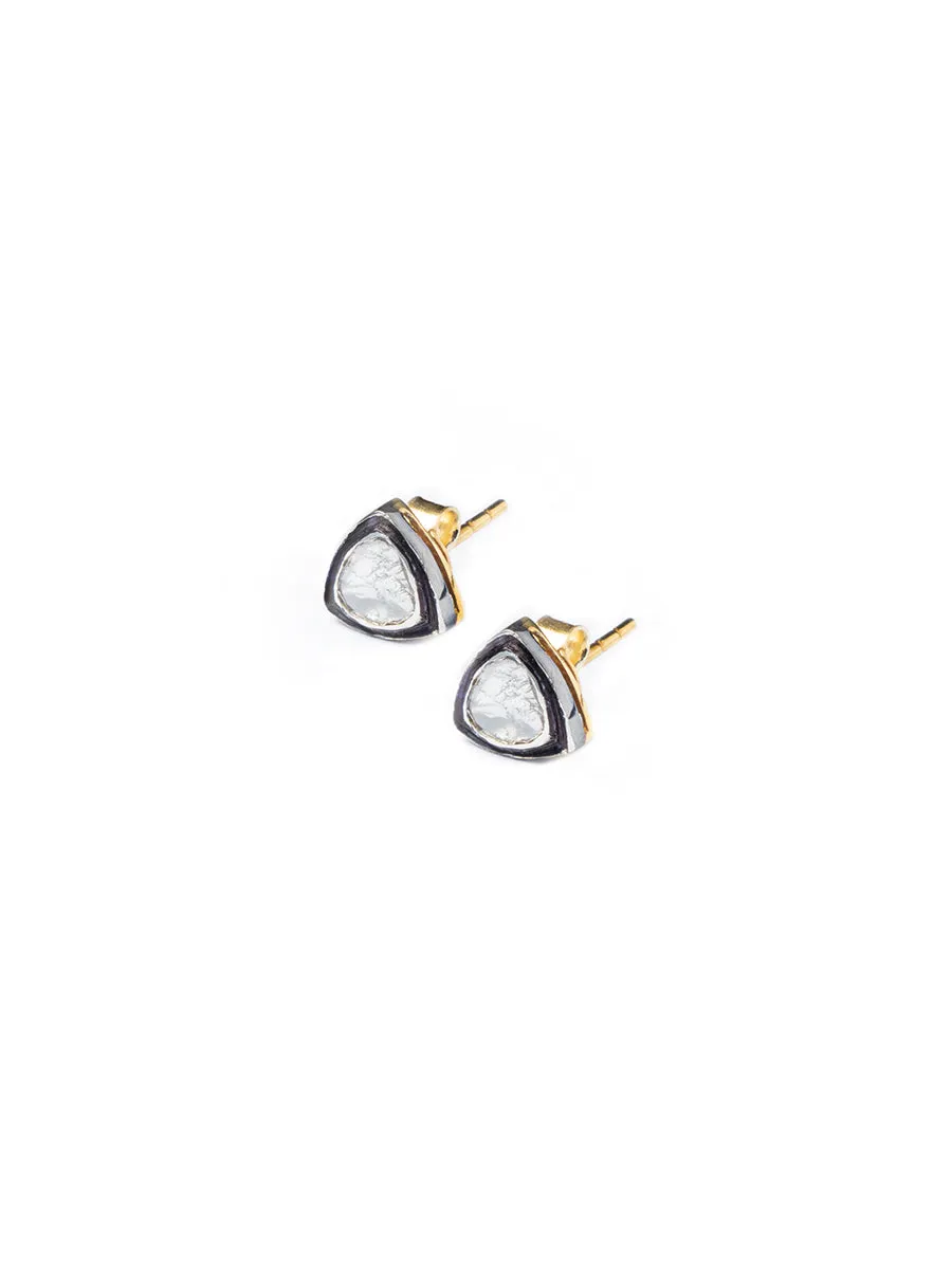 Amsah Polki Studs