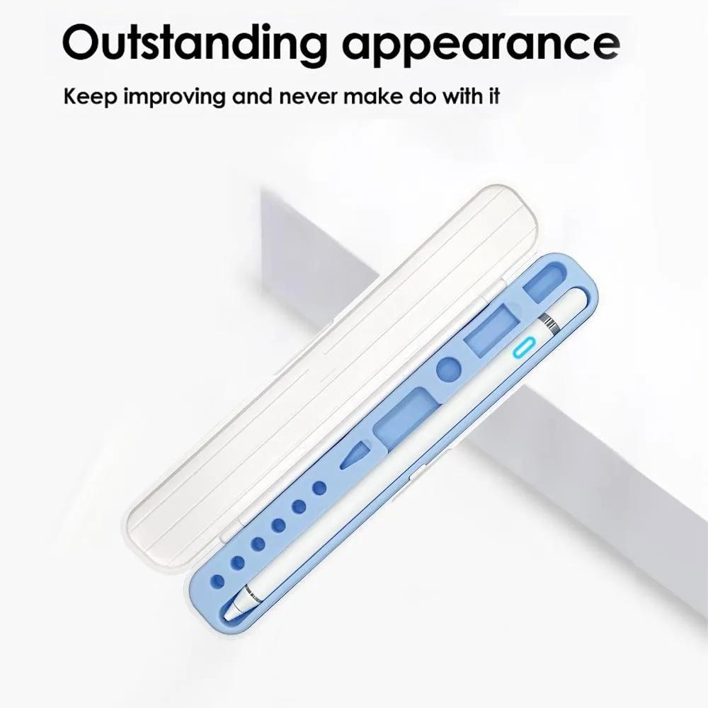 Apple Pencil 2nd Gen and 1st Generation Carrying Case| Storage Box for Apple Pencil | Light Blue