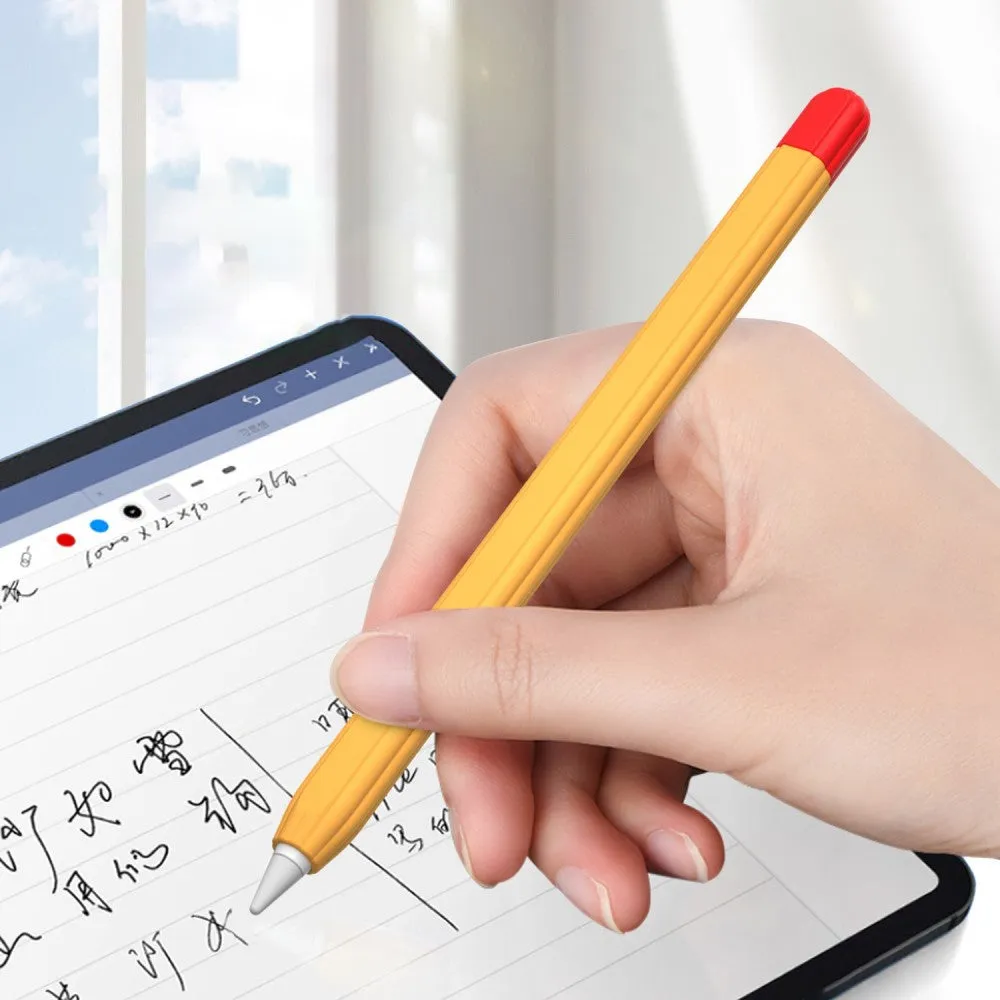 Apple Pencil (2nd generation / Pro) silicone protective case - green / transparent