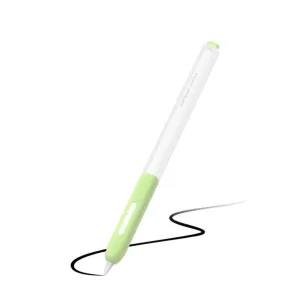 Apple Pencil (2nd generation / Pro) silicone protective case - green / transparent