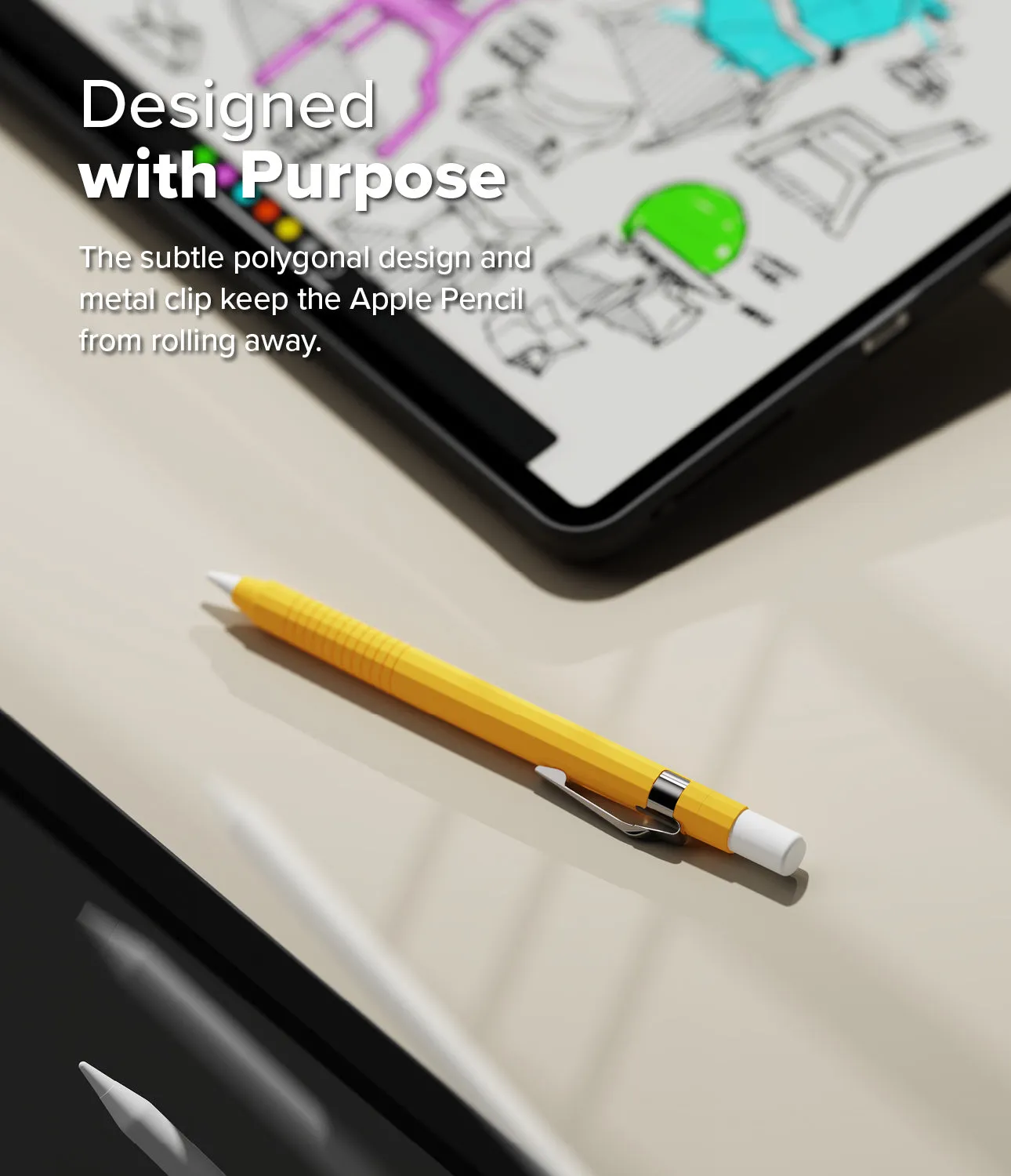 Apple Pencil USB-C Case | Silicone Drafting Pencil Case