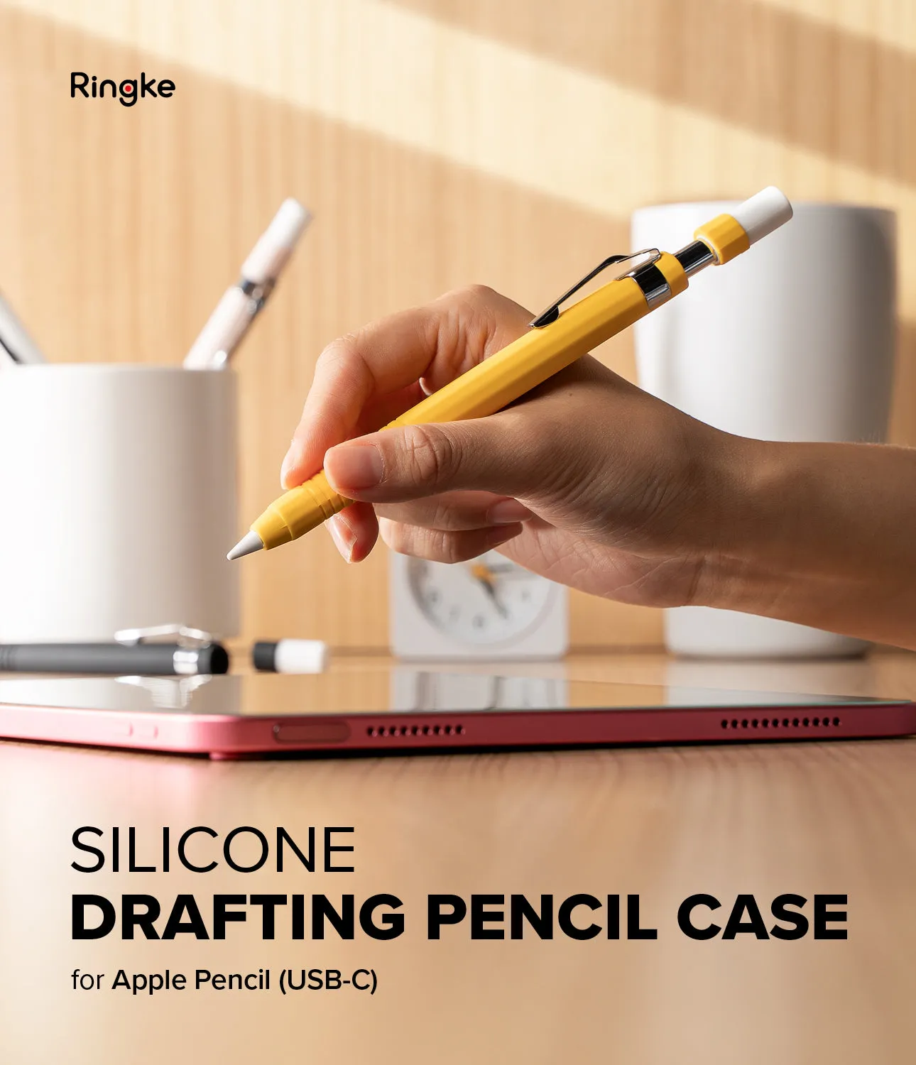 Apple Pencil USB-C Case | Silicone Drafting Pencil Case