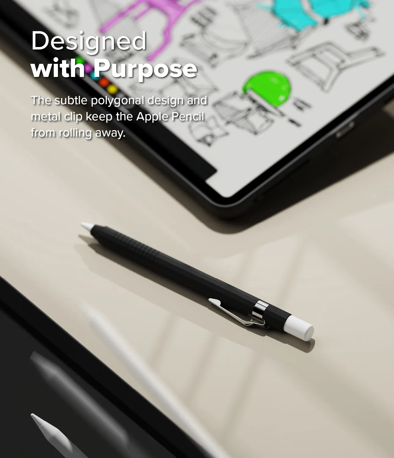 Apple Pencil USB-C Case | Silicone Drafting Pencil Case