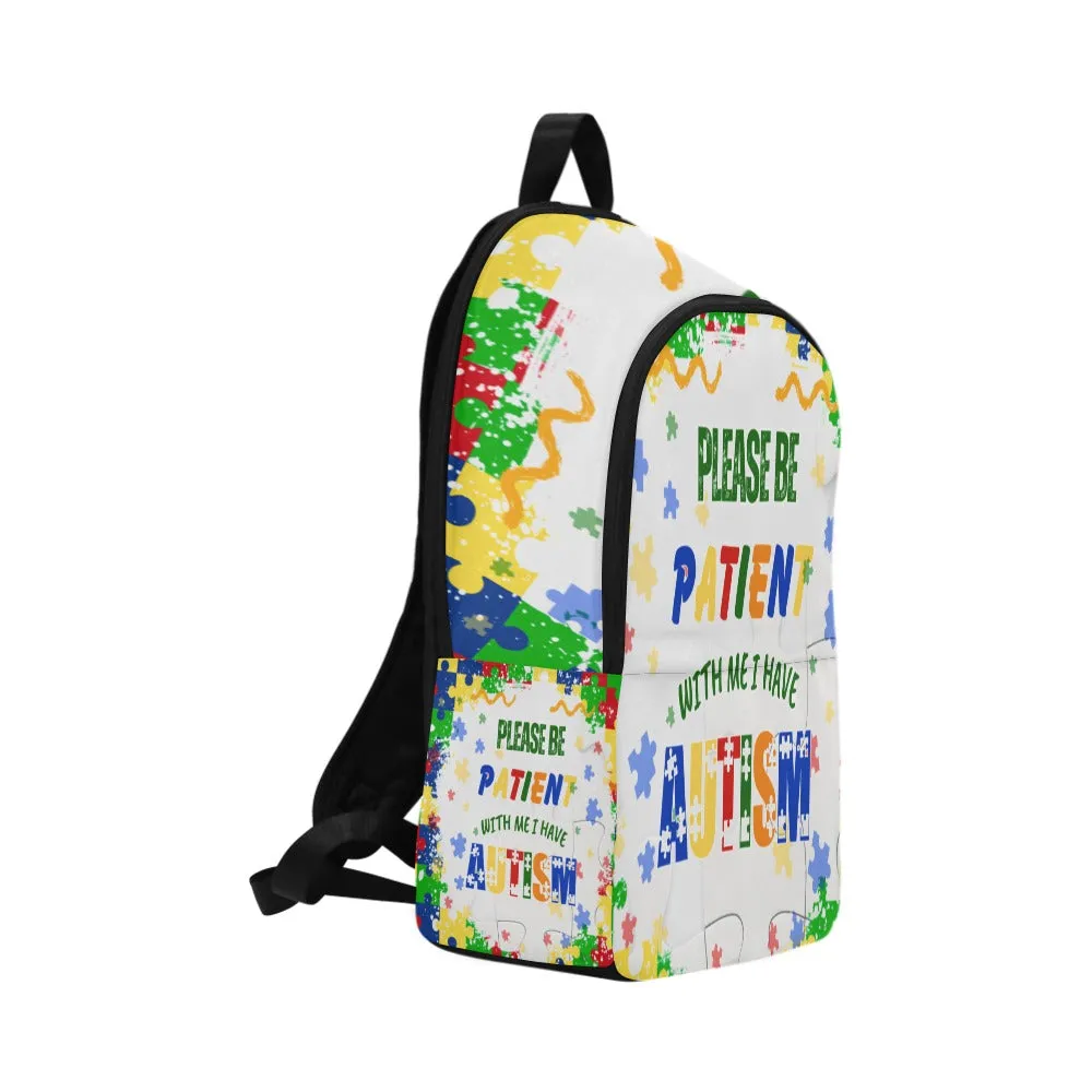 Autism Awareness Backpack Multicolor