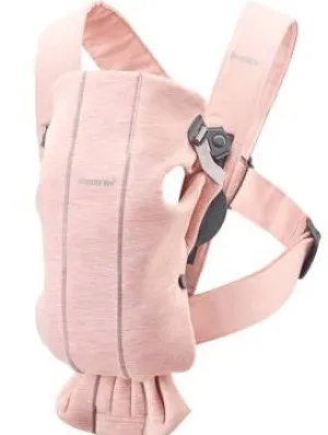 Baby Carrier Mini - 3D Jersey Light Pink