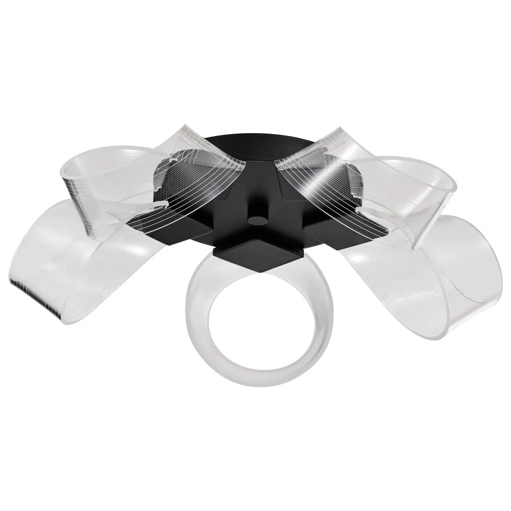 BARNETT 21" LED FLUSH MOUNT