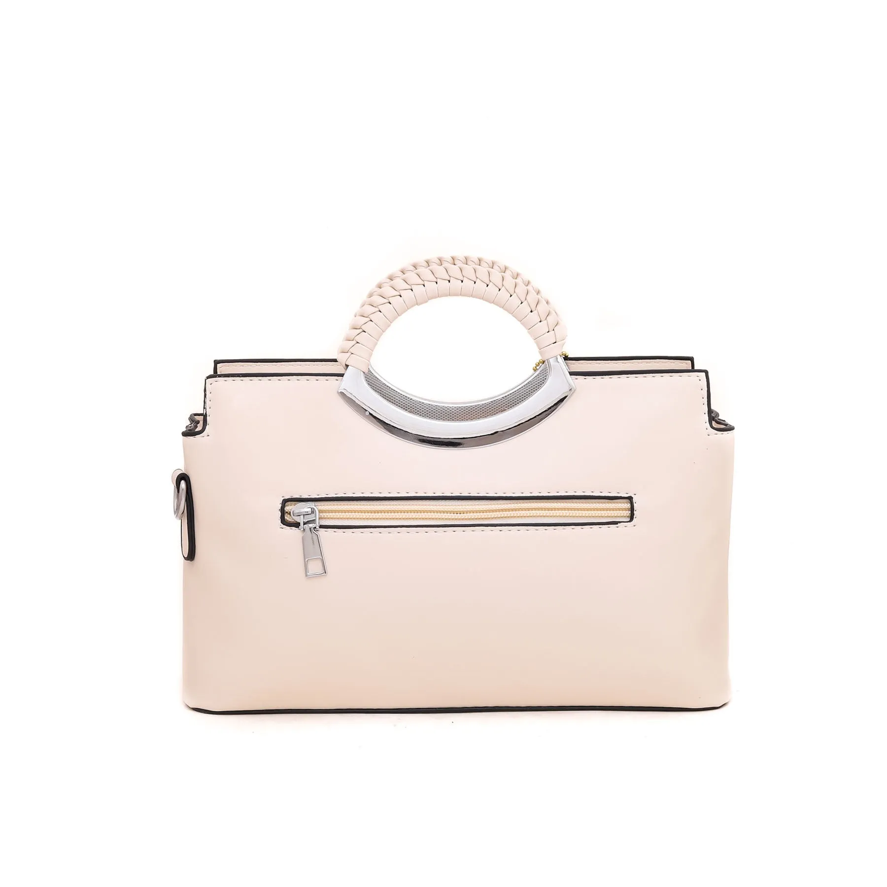 Beige Formal Hand Bag P35899