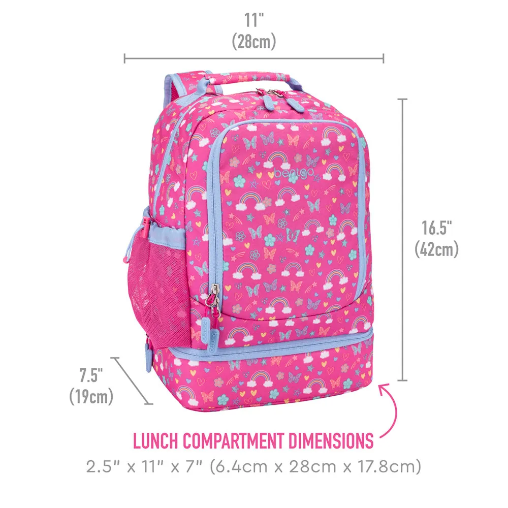 Bentgo Kids Prints Lunch Box & Backpack
