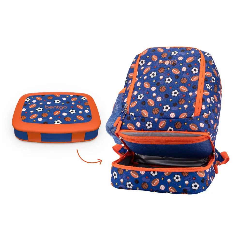 Bentgo Kids Prints Lunch Box & Backpack