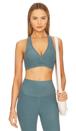 Beyond Yoga Spacedye Lift Your Spirits Sports Bra in Sage