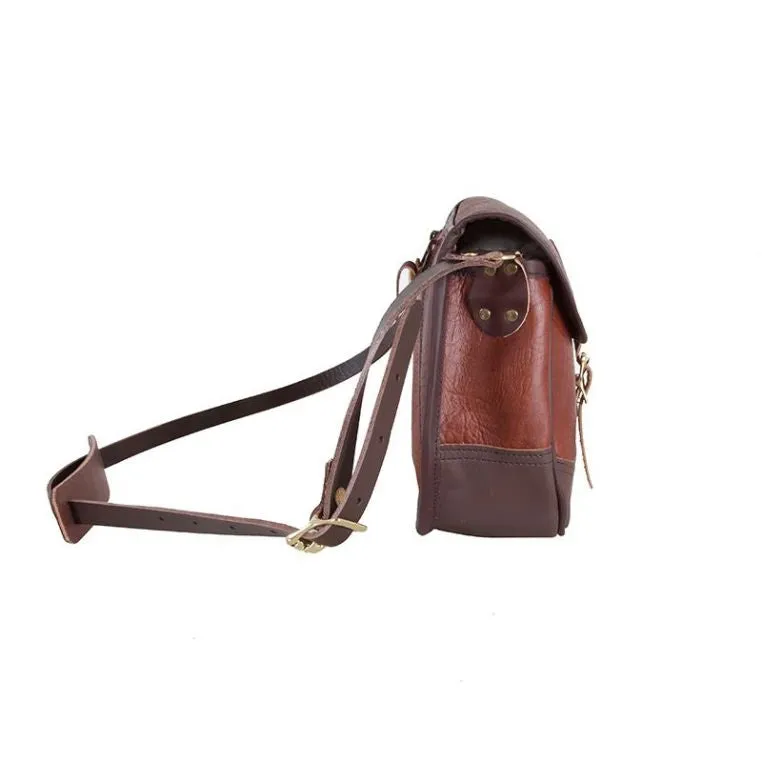 Bison Leather Conceal & Carry Shell Purse