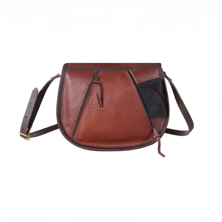 Bison Leather Conceal & Carry Shell Purse