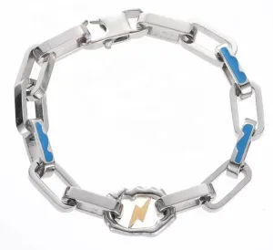 Blue Bolts Bracelet