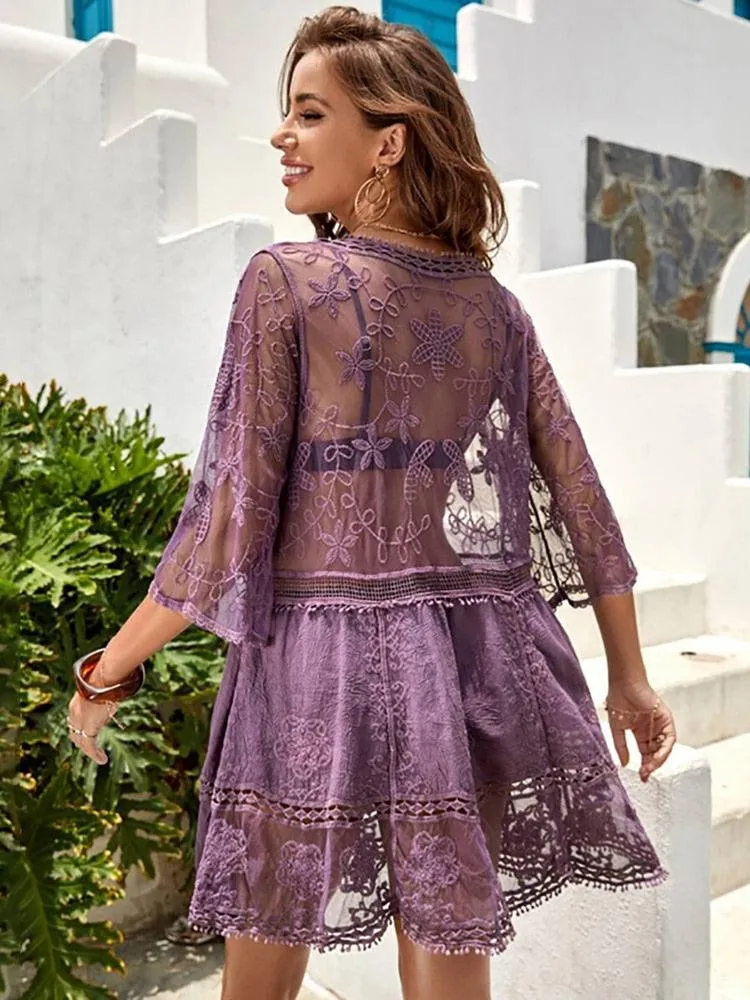 Boho Chic Lace Dress