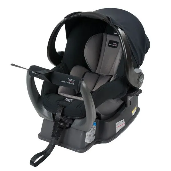 Britax - Safe n Sound Unity Neos Infant Carrier V18 Black Peachskin / Grey Bamboo