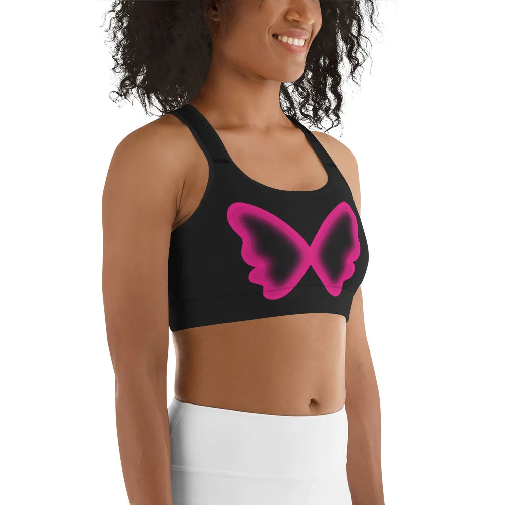 Butterfly Shaped Sports Bra