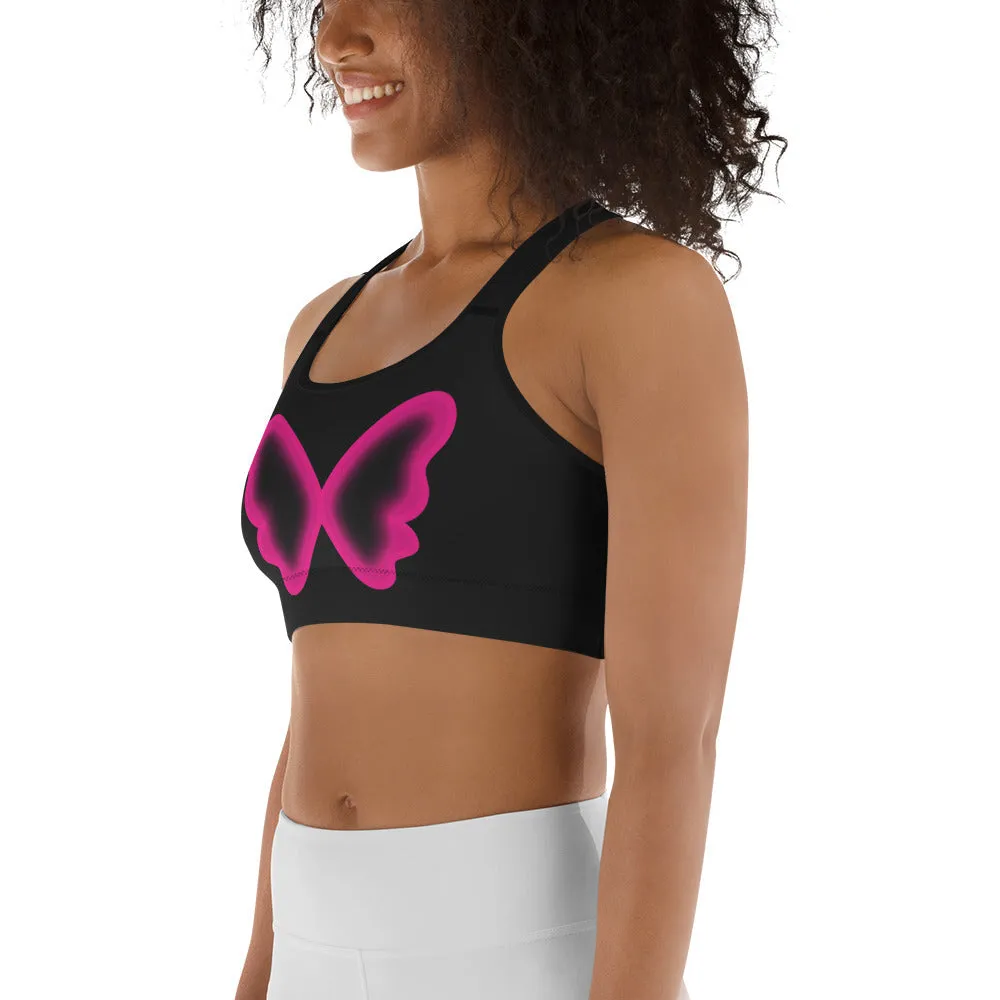 Butterfly Shaped Sports Bra
