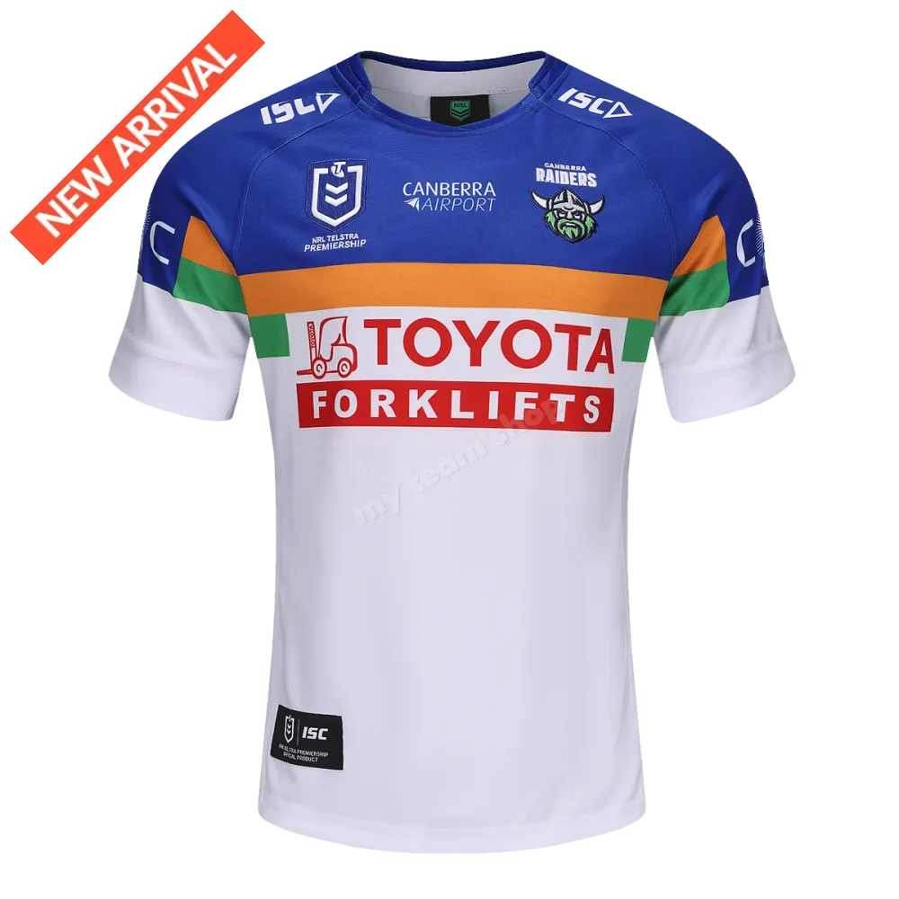 CANBERRA RAIDERS 2025 NRL AWAY JERSEY