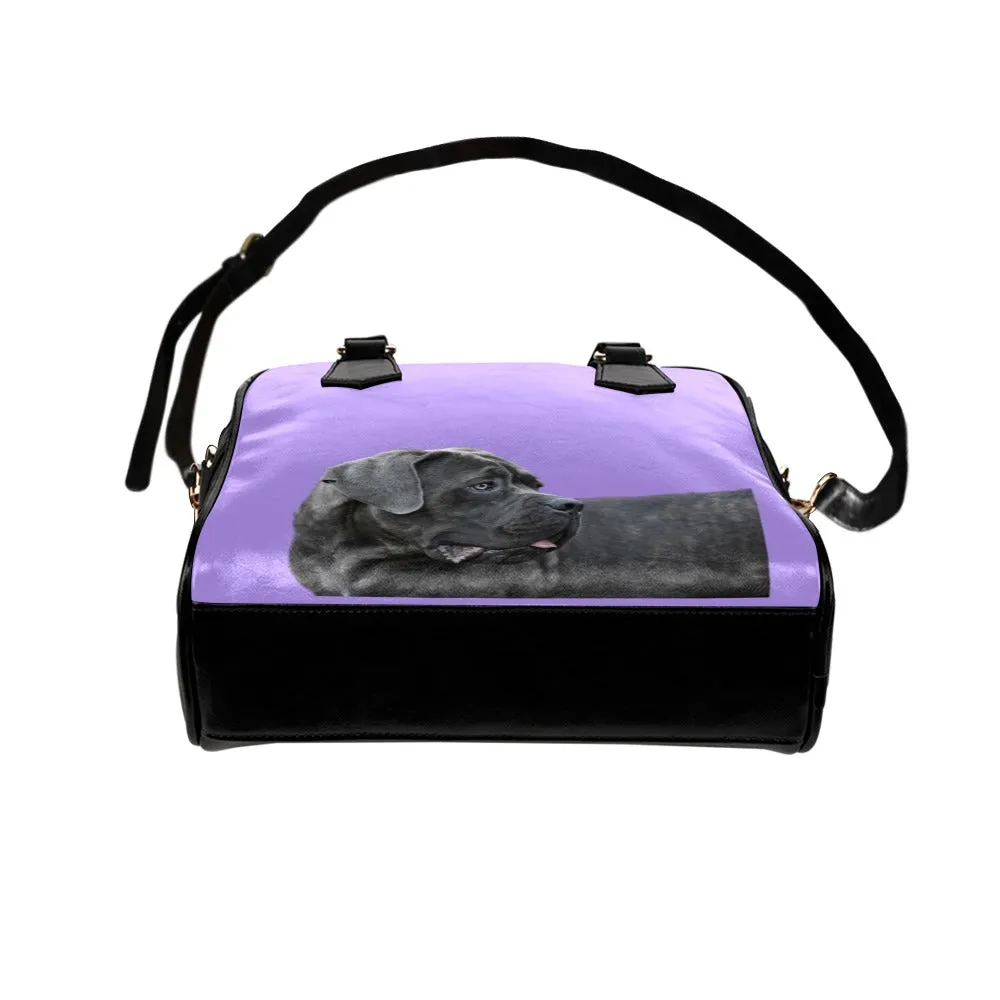 Cane Corso Shoulder Bag - Purple