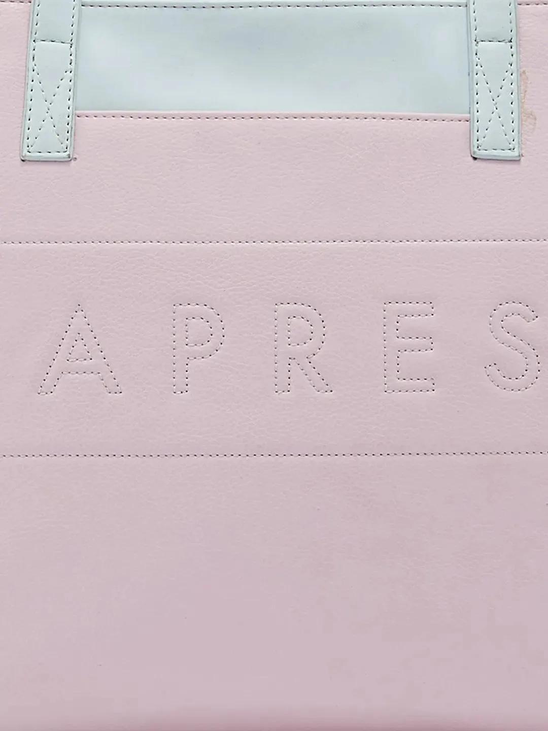 Caprese Narni Tote Medium Solid Womens Office Handbag Powder Pink