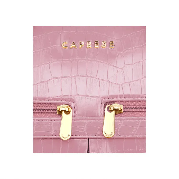 Caprese Rylee Laptop Satchel Large Blush