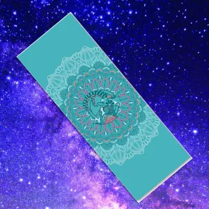Capricorn: Personalized Sun Sign Pilates mat. Yoga Mat for Zodiac Lovers. Extra thick, Non Slip. WickedYo.