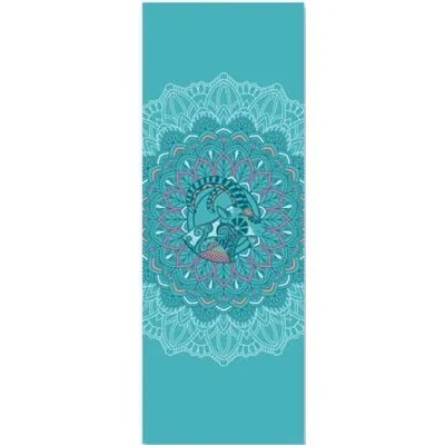 Capricorn: Personalized Sun Sign Pilates mat. Yoga Mat for Zodiac Lovers. Extra thick, Non Slip. WickedYo.