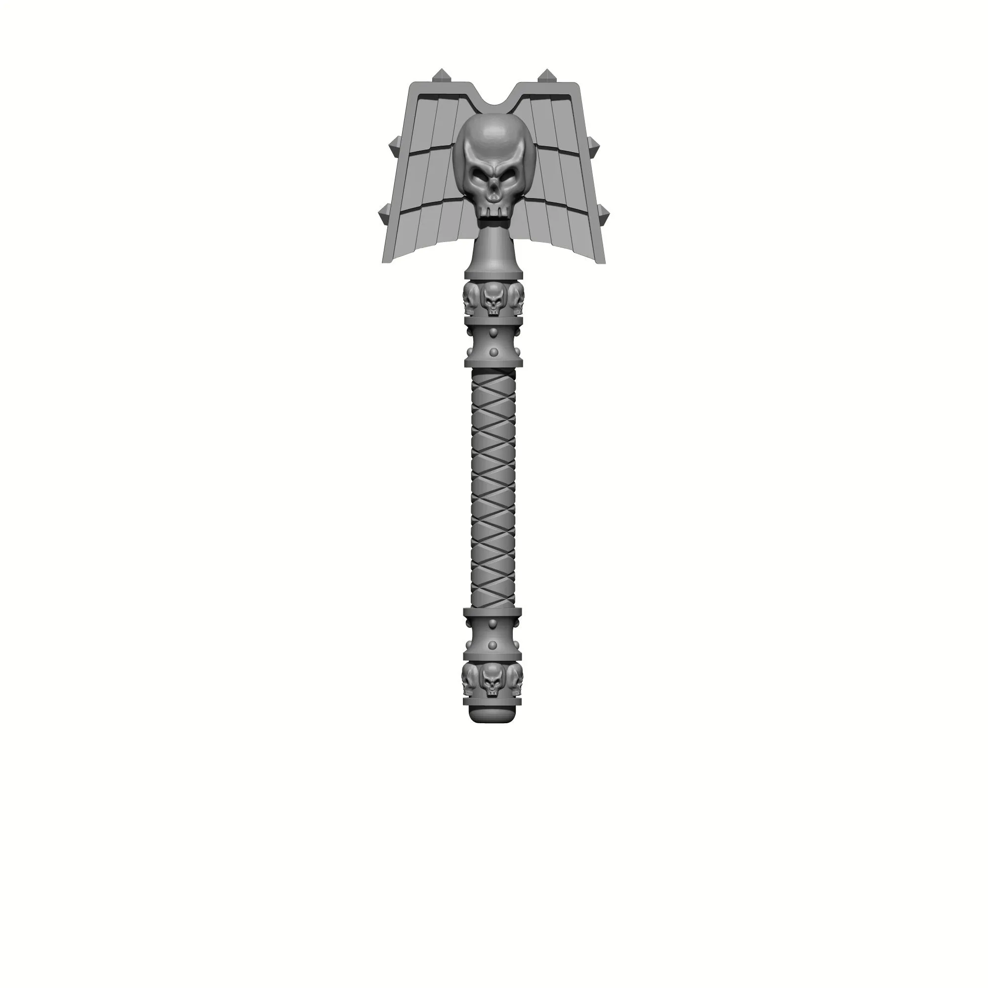 Chaplain Crozius: Close Combat Weapon Warhammer 40K JoyToy Compatible Space Marine 1:18 Action Figure 4" Custom Part