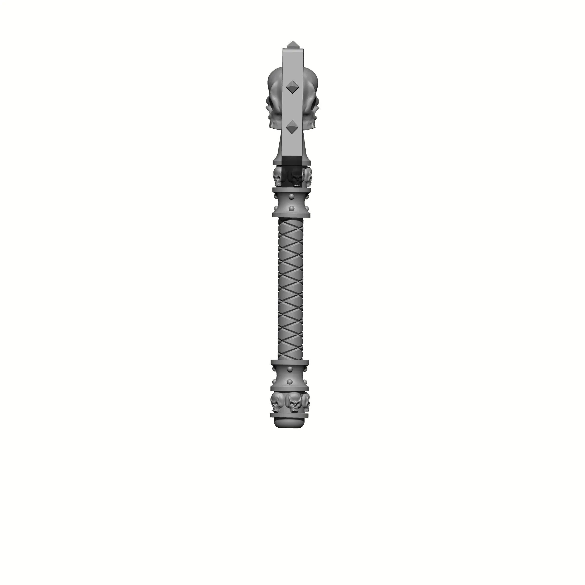 Chaplain Crozius: Close Combat Weapon Warhammer 40K JoyToy Compatible Space Marine 1:18 Action Figure 4" Custom Part