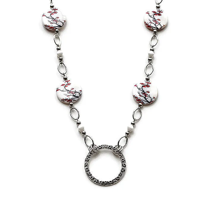 CHERRY BLOSSOM GLASSES CHAIN