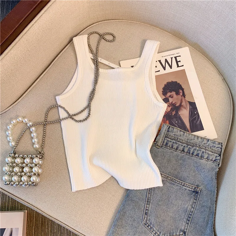 Chic Monogram Threaded Camisole