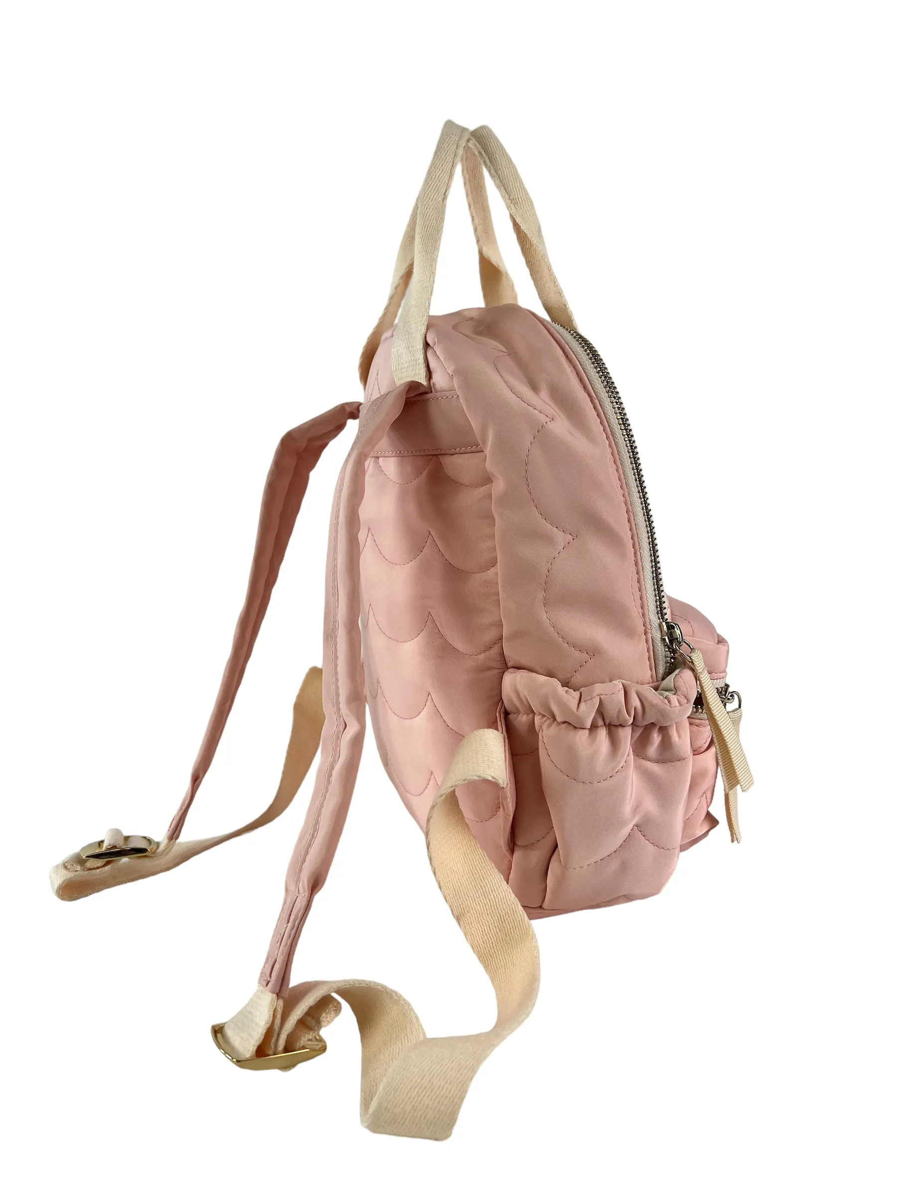 Chloe Pink Nylon Kids Backpack