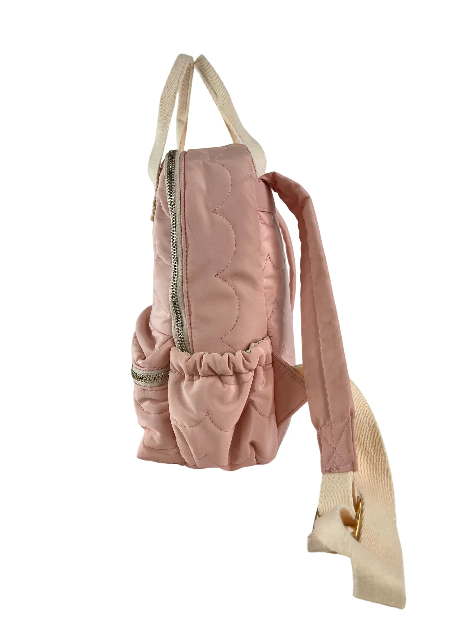 Chloe Pink Nylon Kids Backpack