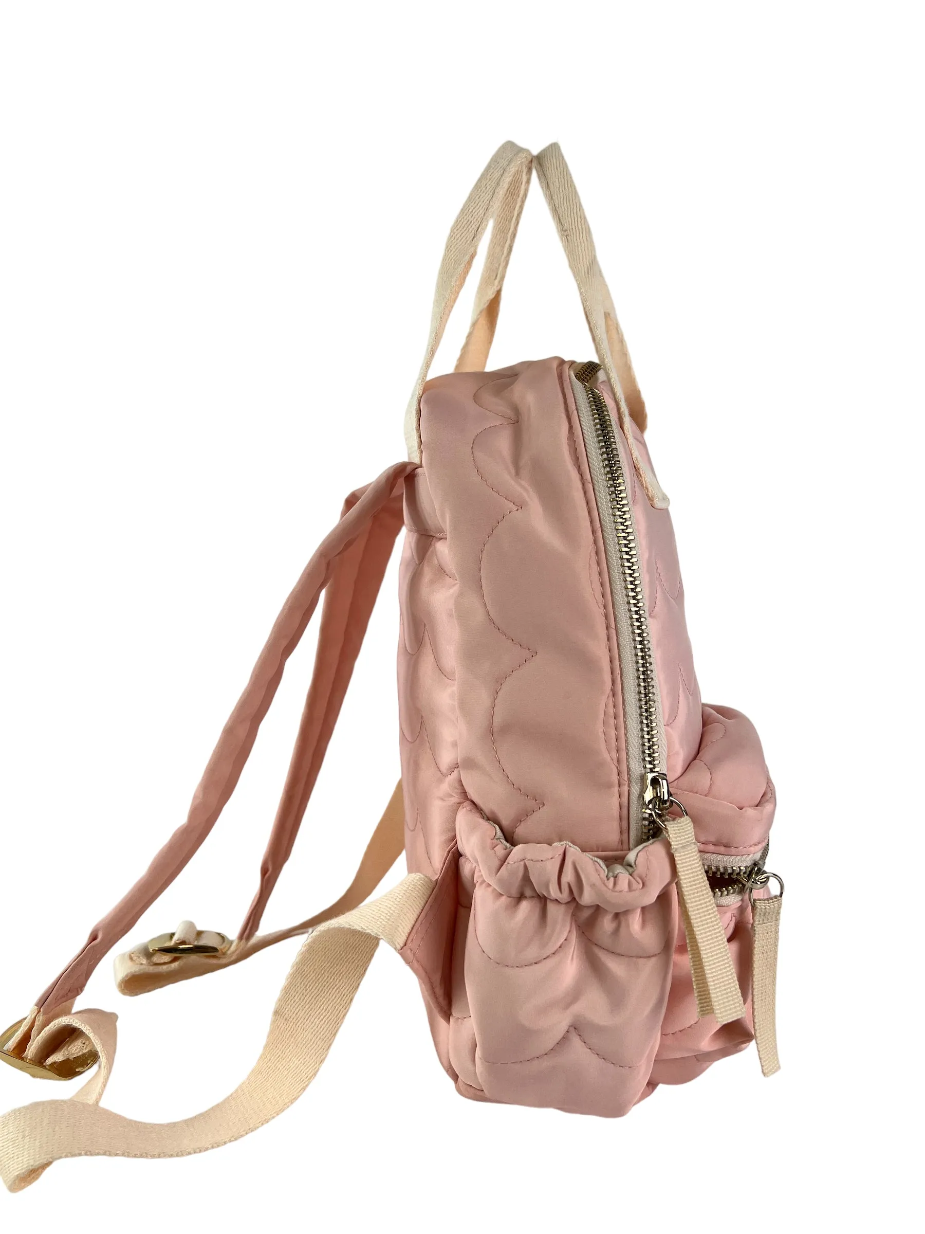 Chloe Pink Nylon Kids Backpack