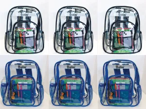 Clear Backpack 3 Black 3