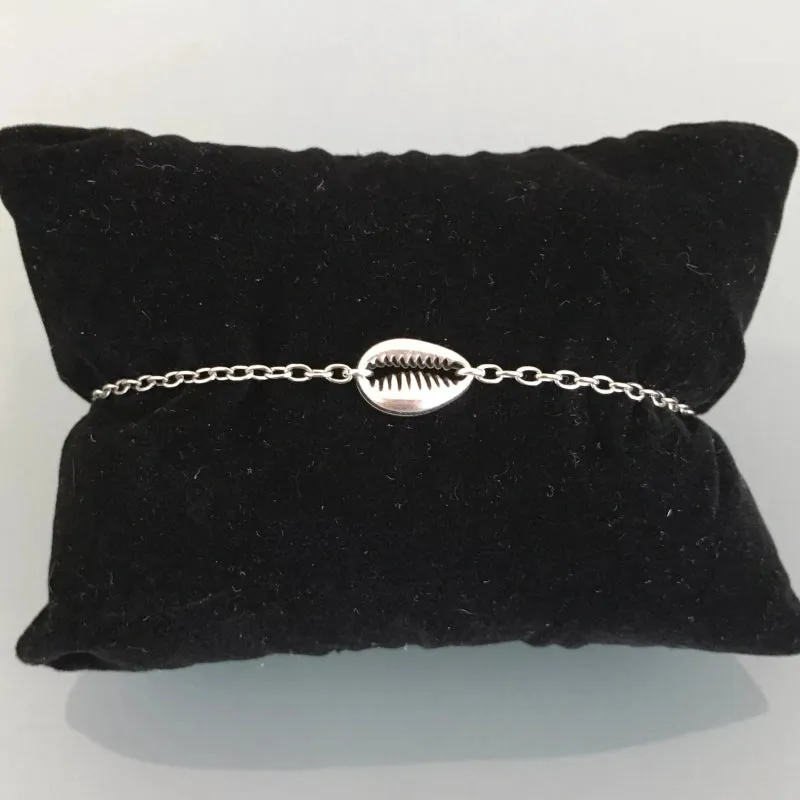 Clover Women's Silver Shell Bracelet | Silver Bracelet | Shell Bracelet | Gift Jewelry | Silver Women's Jewelry | Christmas Gift