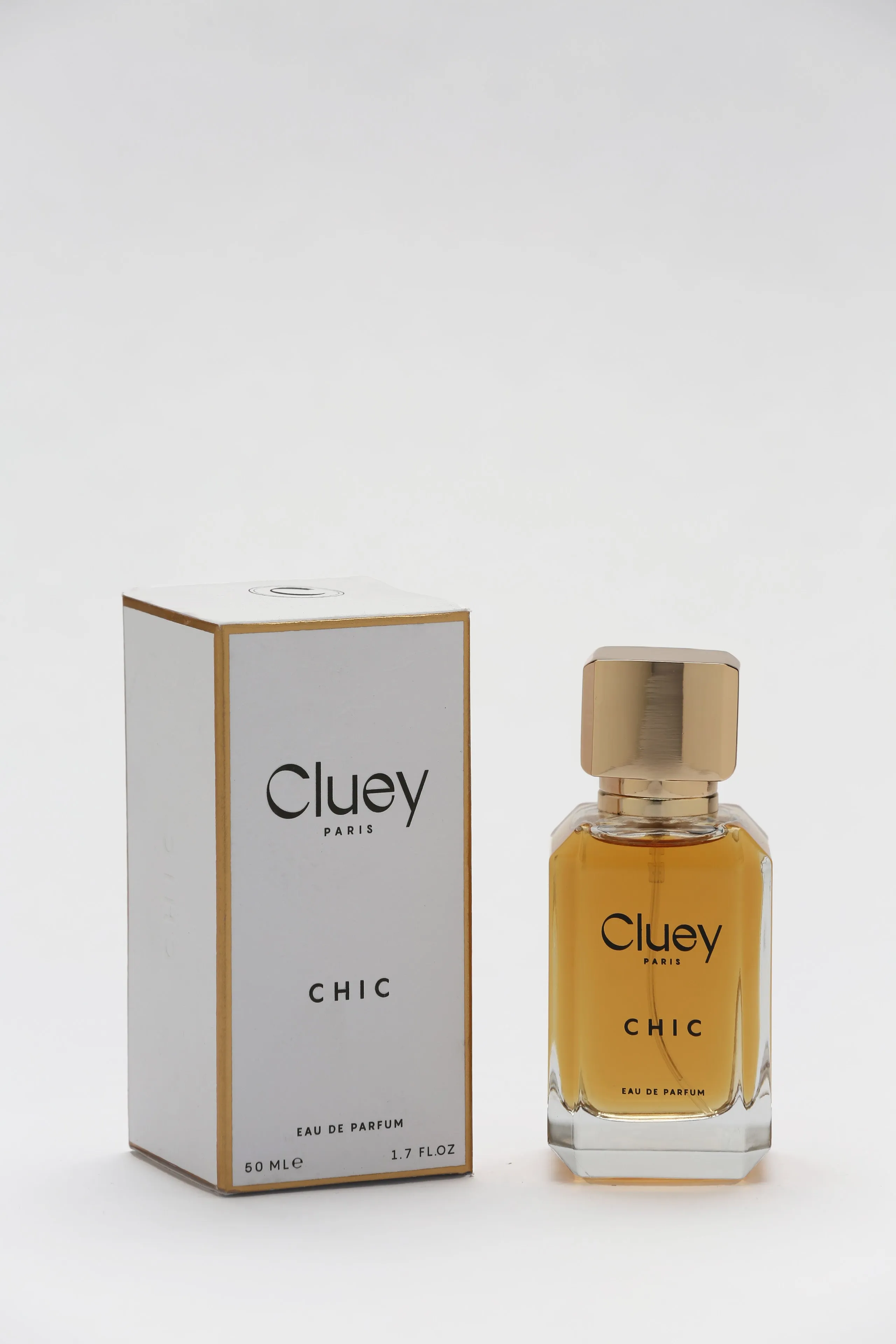 Cluey chic perfume