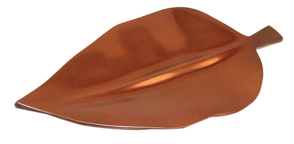 Copperleaf -  Copper Leaf Shaped Fruit Tray