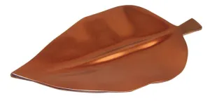 Copperleaf -  Copper Leaf Shaped Fruit Tray