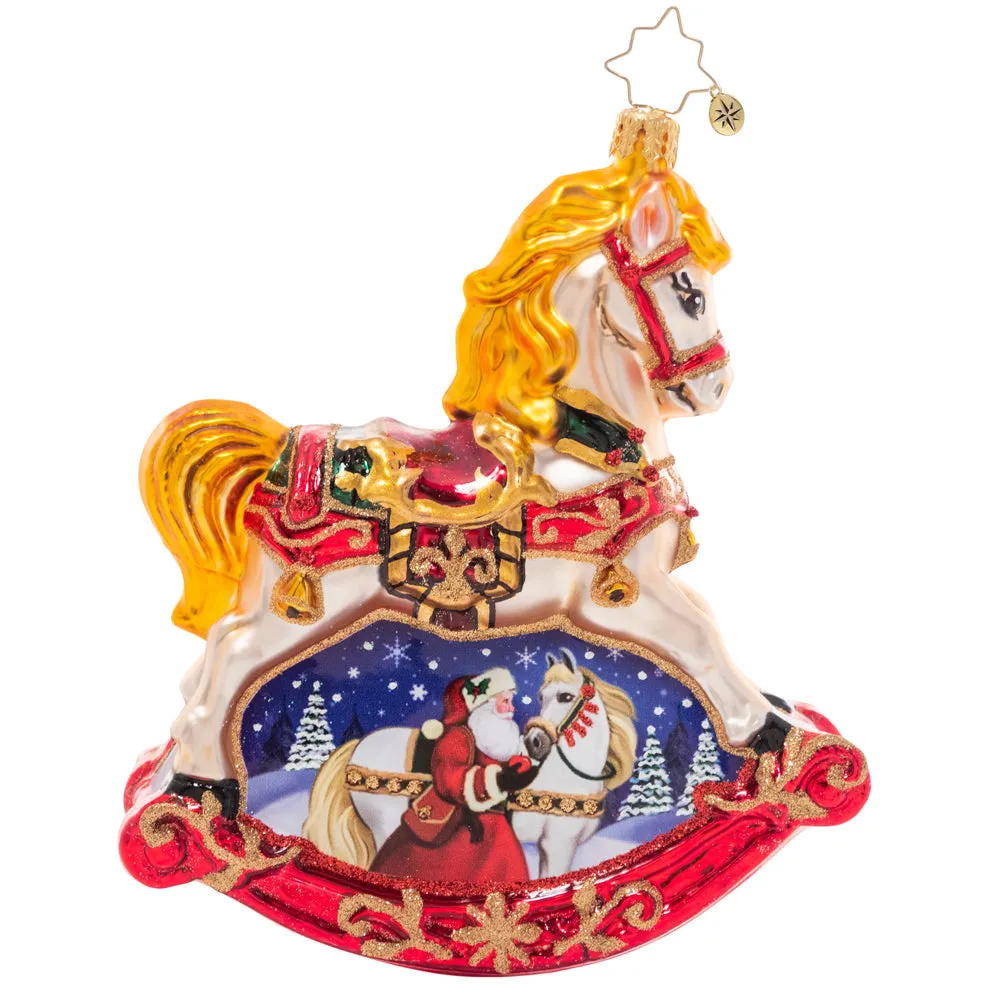 CR, Resplendent Rocking Horse, 1021139, Christopher Radko