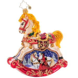 CR, Resplendent Rocking Horse, 1021139, Christopher Radko