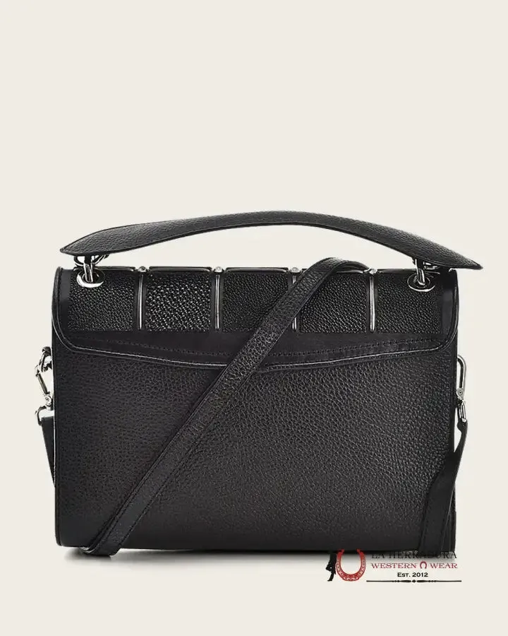CUADRA BLACK MANTARRAYA SQUARE BAG