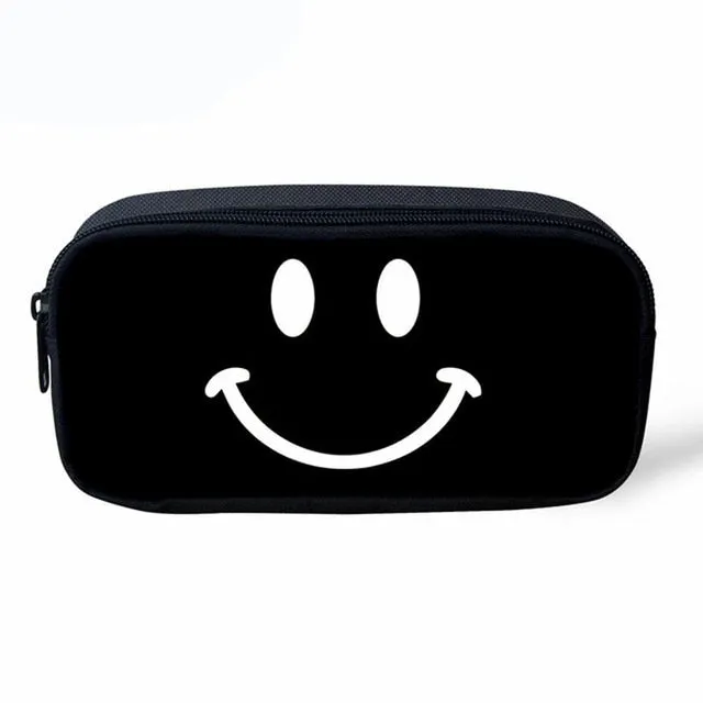 Cute Smiley Face Custom Bagpack School Bags For Boys Girls Student Children School Backpack