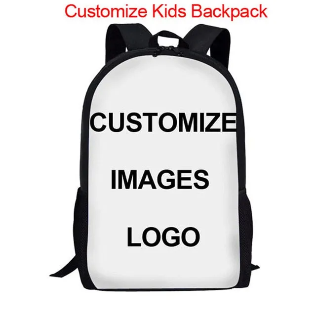 Cute Smiley Face Custom Bagpack School Bags For Boys Girls Student Children School Backpack